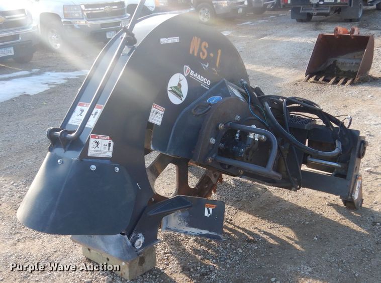 image for item FU9042 Bradco RS18 skid steer rock saw