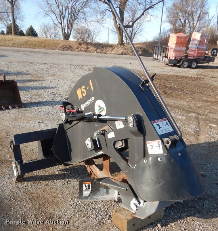 image for item FU9042 Bradco RS18 skid steer rock saw