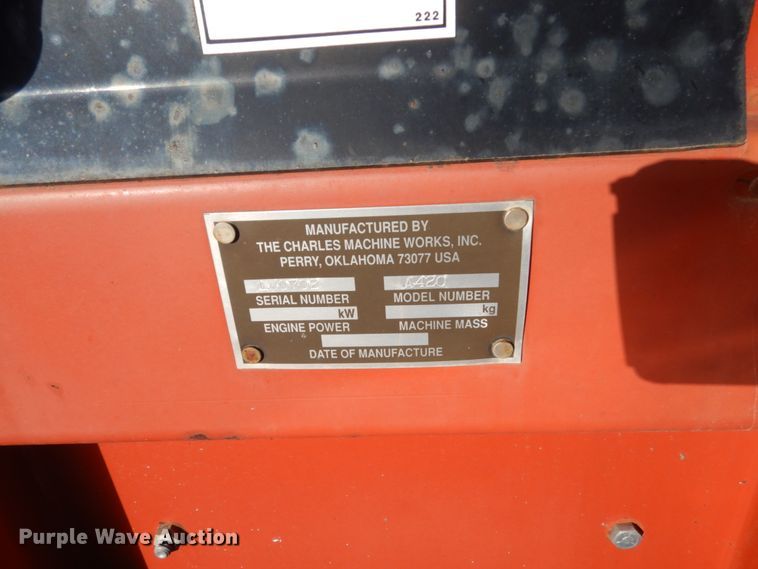 image for item FU9051 1995 Ditch Witch 5110 trencher