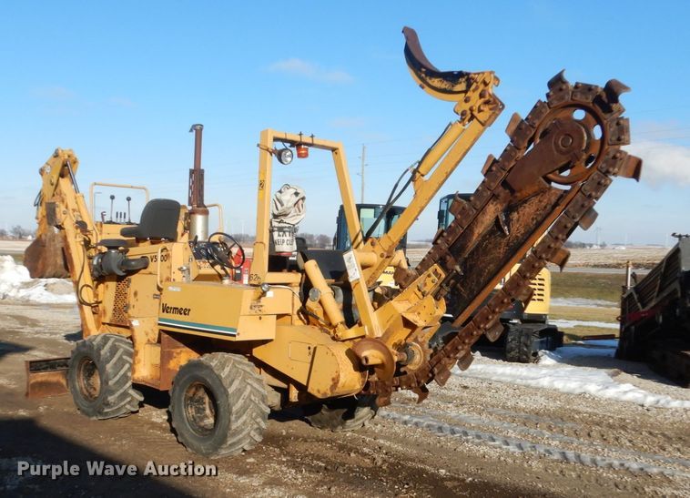 image for item FU9052 2000 Vermeer V5800 trencher