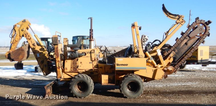 image for item FU9052 2000 Vermeer V5800 trencher