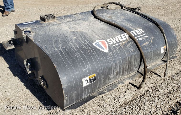 image for item FW9574 2018 Paladin skid steer sweeper