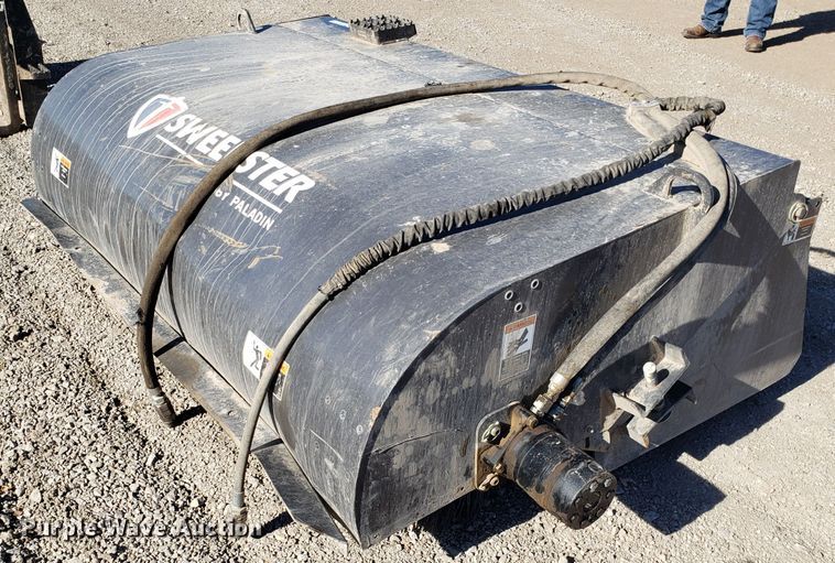 image for item FW9574 2018 Paladin skid steer sweeper