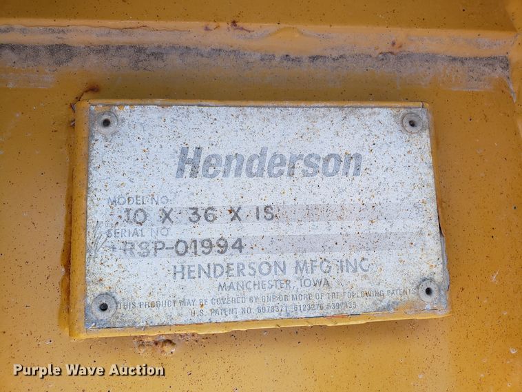 image for item FW9578 Henderson 10'W snow plow