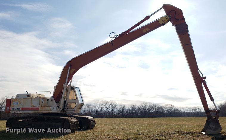 image for item GA9321 1981 Link Belt LS-2800 long reach excavator