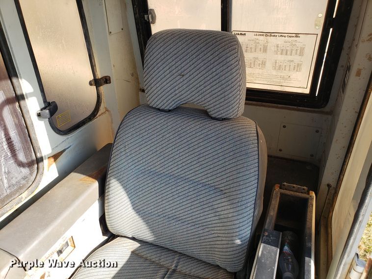 image for item GA9321 1981 Link Belt LS-2800 long reach excavator