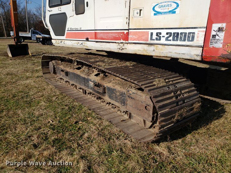 image for item GA9321 1981 Link Belt LS-2800 long reach excavator