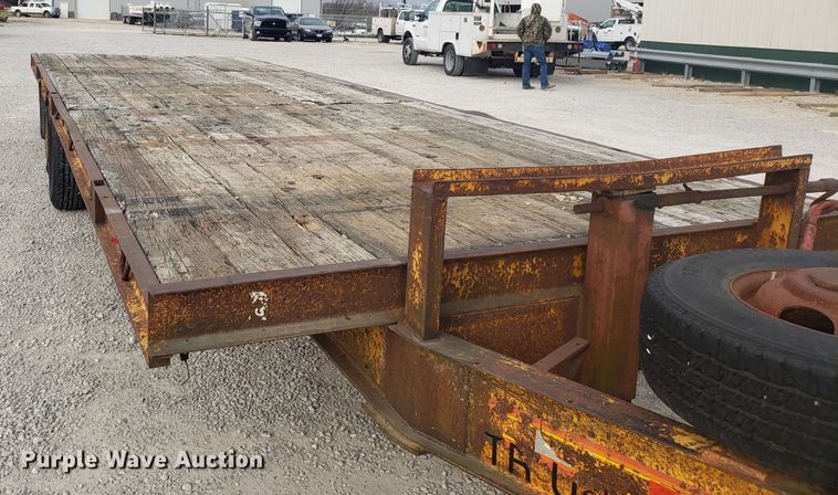 image for item GA9352 1985 CZ Engineering CZ20KT equipment trailer