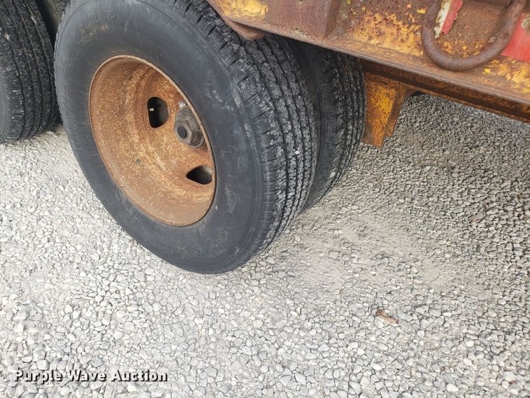 image for item GA9352 1985 CZ Engineering CZ20KT equipment trailer