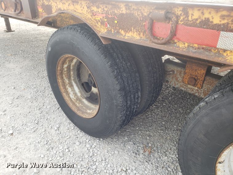 image for item GA9352 1985 CZ Engineering CZ20KT equipment trailer