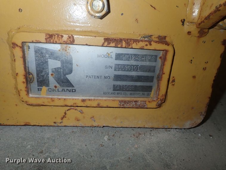 image for item GA9935 Rockland compactor