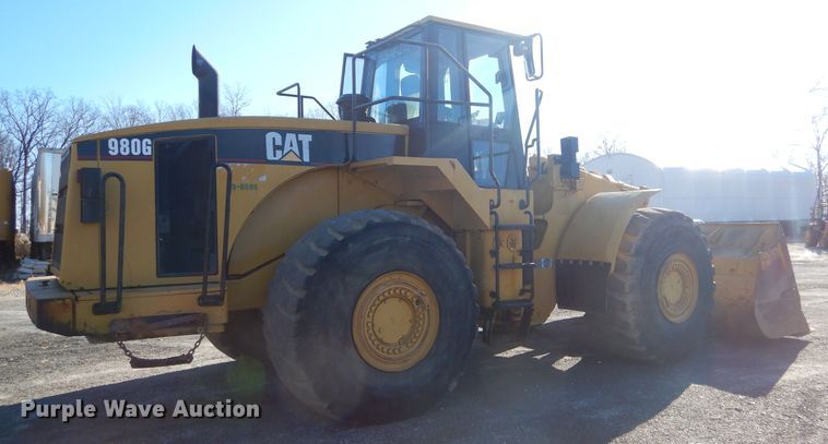 image for item GB9543 1998 Caterpillar 980G wheel loader
