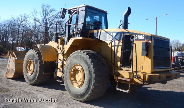 image for item GB9543 1998 Caterpillar 980G wheel loader