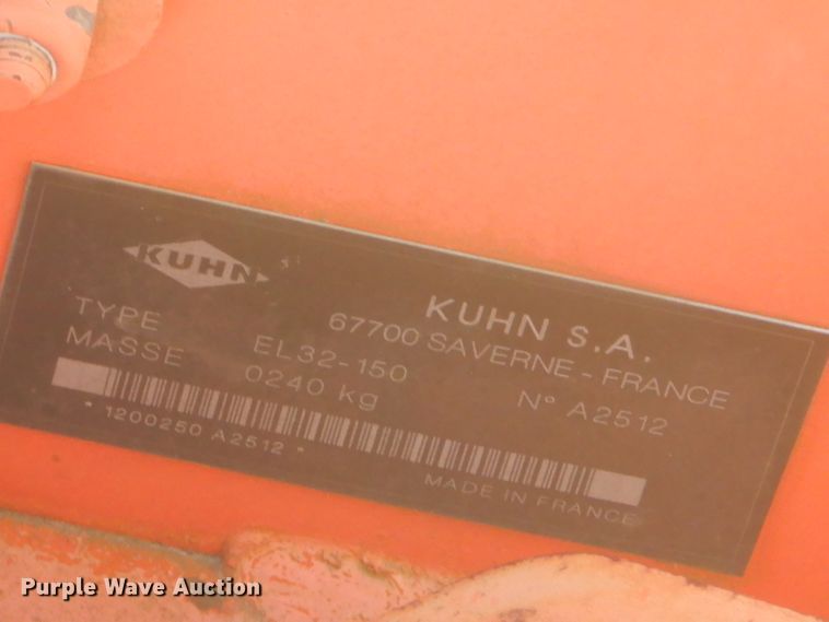 image for item GB9547 Kuhn EL32 tiller