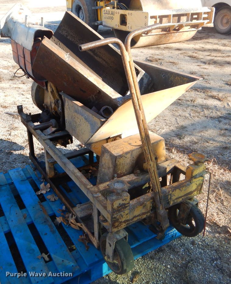 image for item GB9550 Etnyre CP125 curb machine