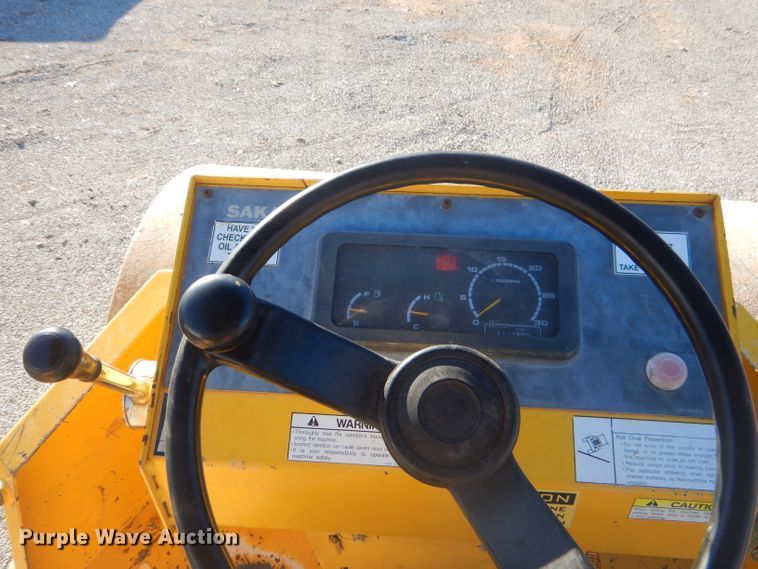 image for item GB9556 Sakai SX400D single drum vibratory roller