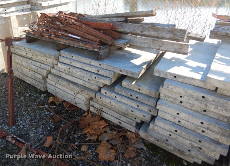 image for item GC9415 Aluminum concrete forms