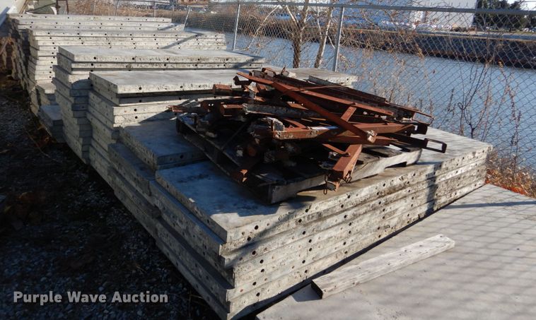 image for item GC9416 Aluminum concrete forms