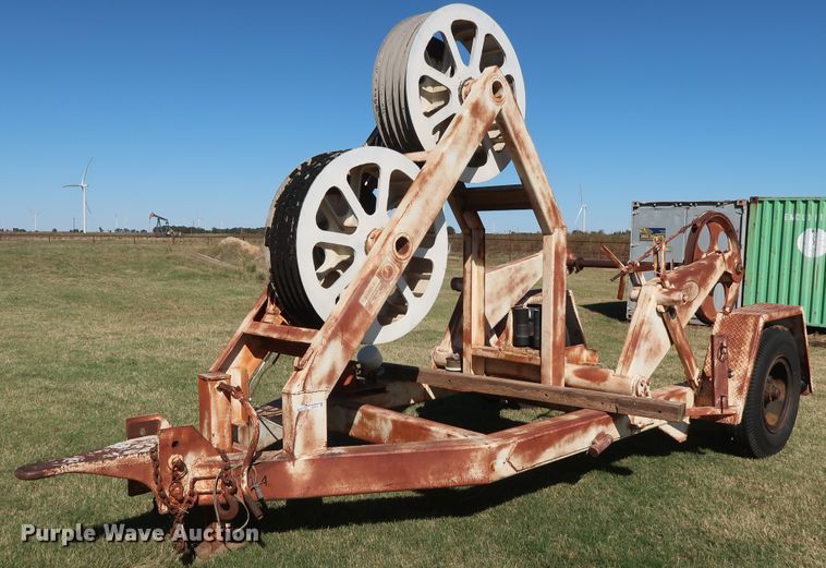 image for item GD9757 Pengo Hydra Pull reel trailer