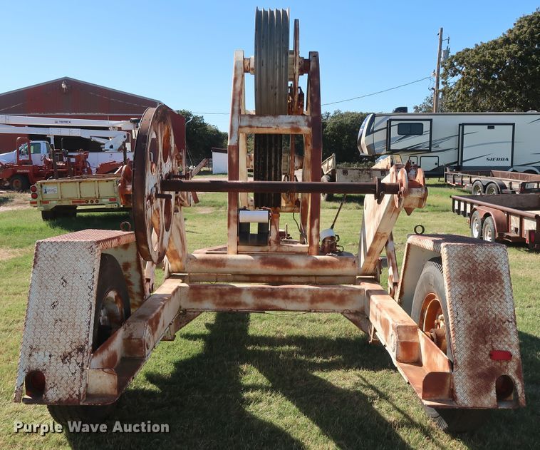 image for item GD9757 Pengo Hydra Pull reel trailer