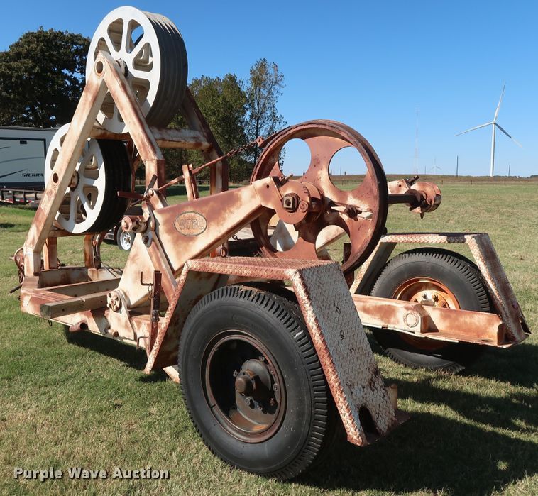 image for item GD9757 Pengo Hydra Pull reel trailer