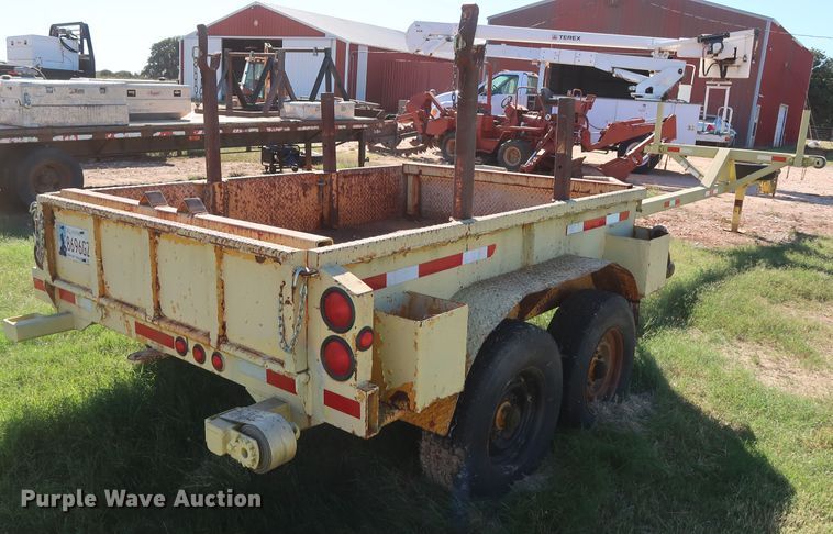 image for item GD9758 1985 Butler BP600S pole trailer