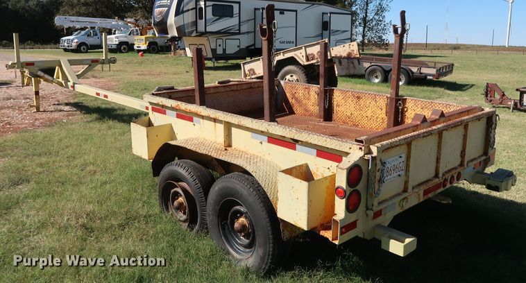 image for item GD9758 1985 Butler BP600S pole trailer