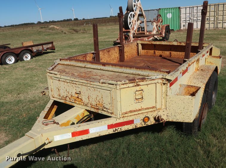 image for item GD9758 1985 Butler BP600S pole trailer