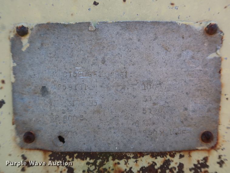 image for item GD9758 1985 Butler BP600S pole trailer