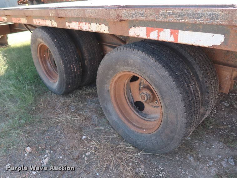 image for item GD9760 2002 Trail Master equipment trailer