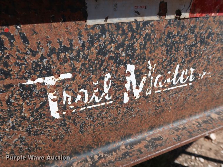 image for item GD9760 2002 Trail Master equipment trailer