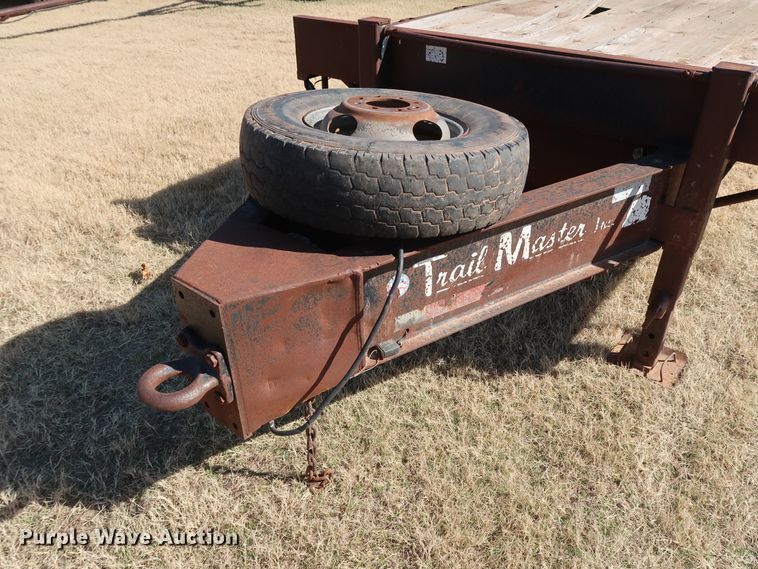 image for item GD9761 2004 Trail Master equipment trailer