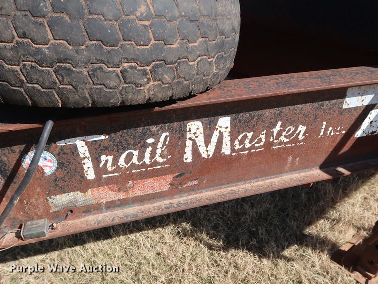 image for item GD9761 2004 Trail Master equipment trailer
