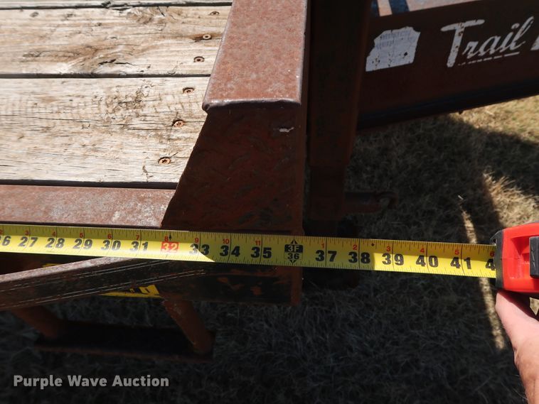 image for item GD9761 2004 Trail Master equipment trailer