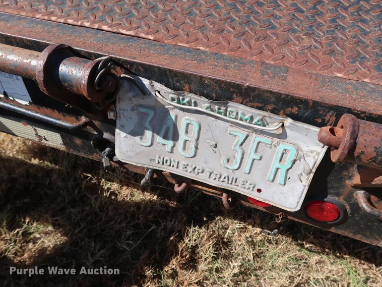 image for item GD9761 2004 Trail Master equipment trailer