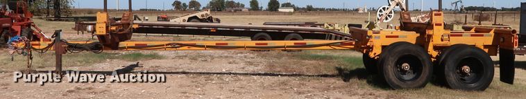 image for item GD9762 1998 shop built pole trailer