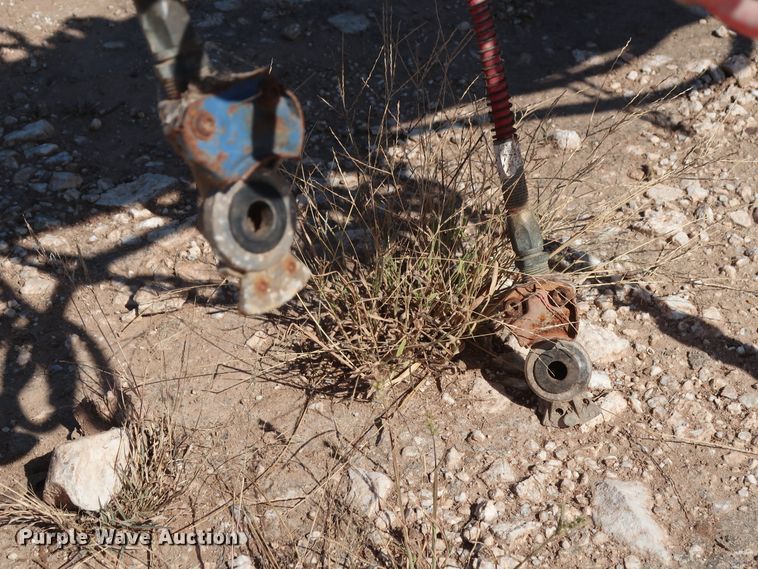 image for item GD9762 1998 shop built pole trailer