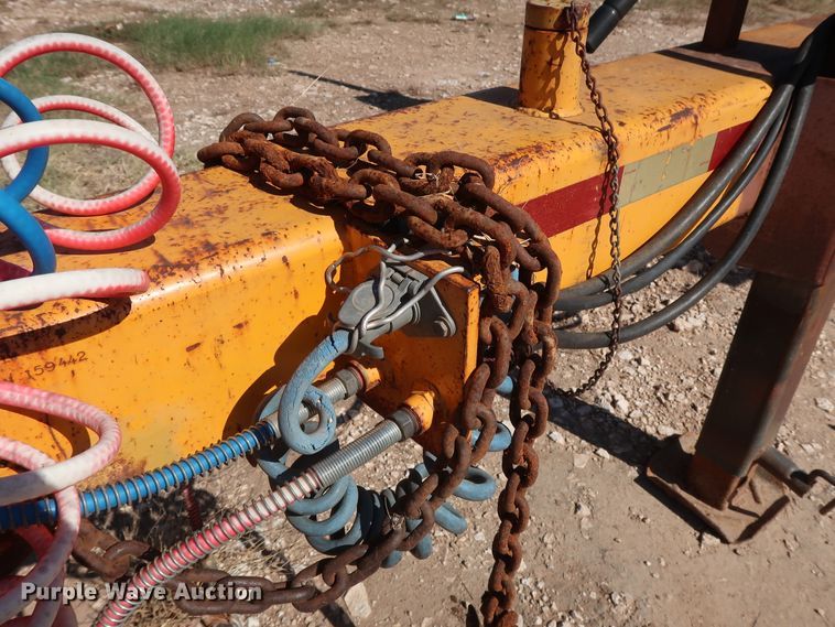 image for item GD9762 1998 shop built pole trailer