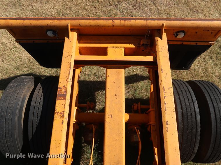 image for item GD9762 1998 shop built pole trailer