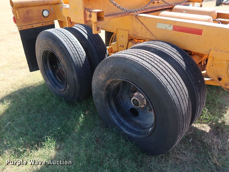 image for item GD9762 1998 shop built pole trailer