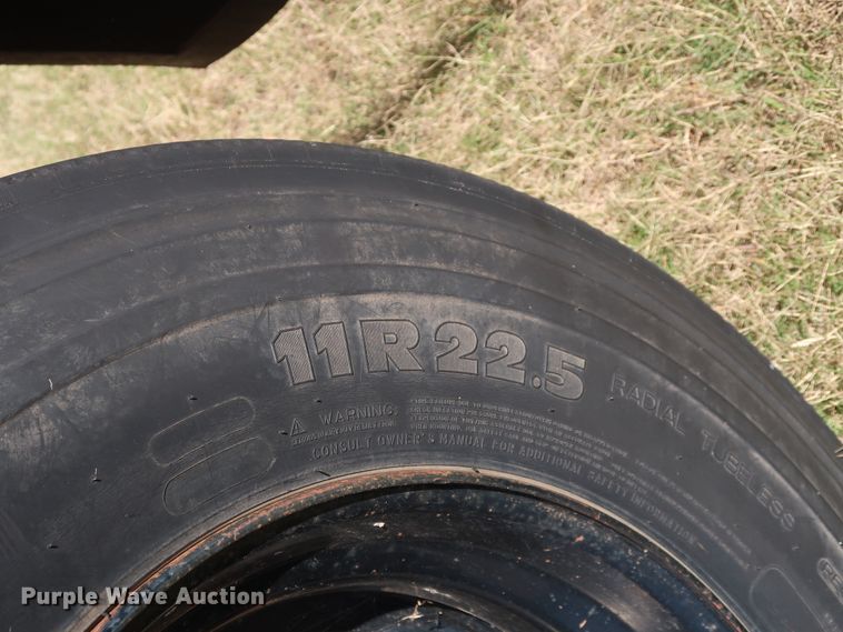 image for item GD9762 1998 shop built pole trailer