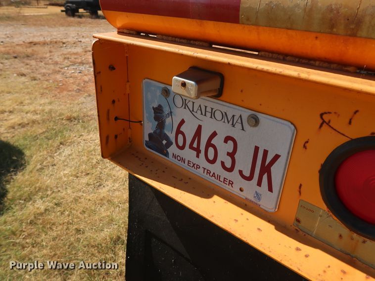 image for item GD9762 1998 shop built pole trailer