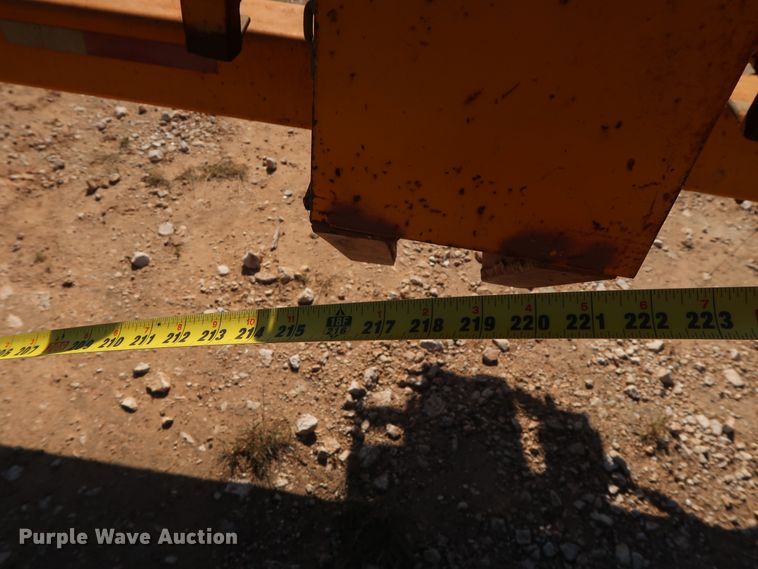 image for item GD9762 1998 shop built pole trailer