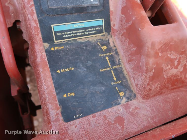 image for item GD9763 1993 Ditch Witch 5110DD trencher