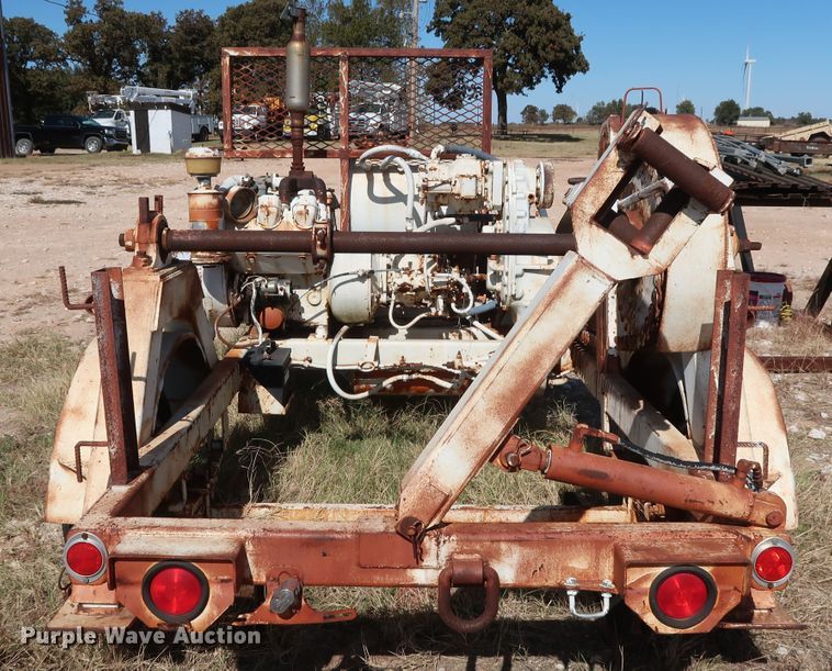 image for item GD9764 Pengo Hydra Pull reel trailer