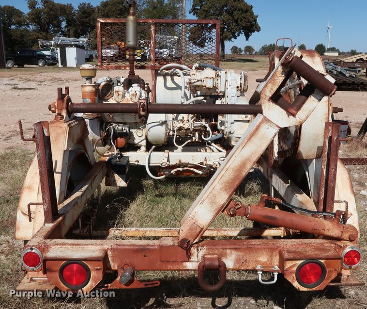 image for item GD9764 Pengo Hydra Pull reel trailer