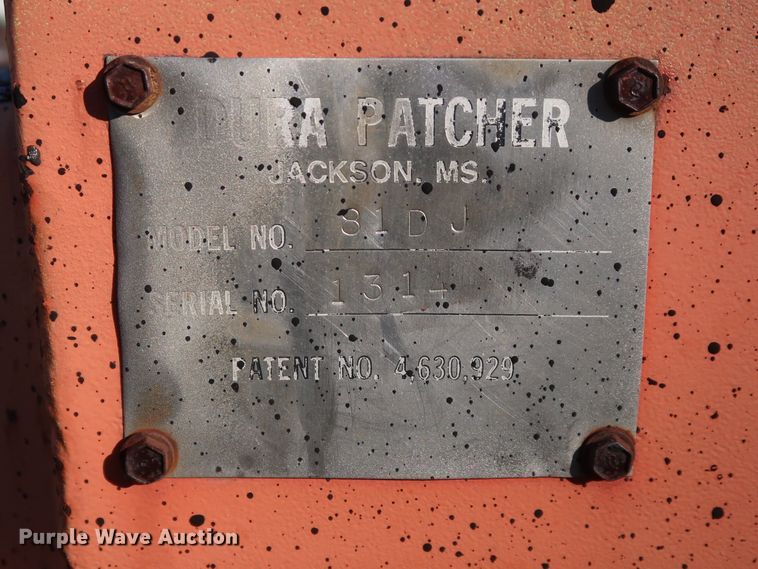 image for item GD9814 Dura Patcher 81DJ pot hole patcher