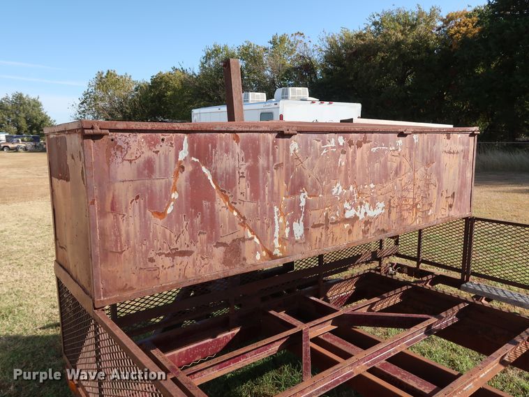 image for item GD9818 Shop built tilt deck equipment trailer