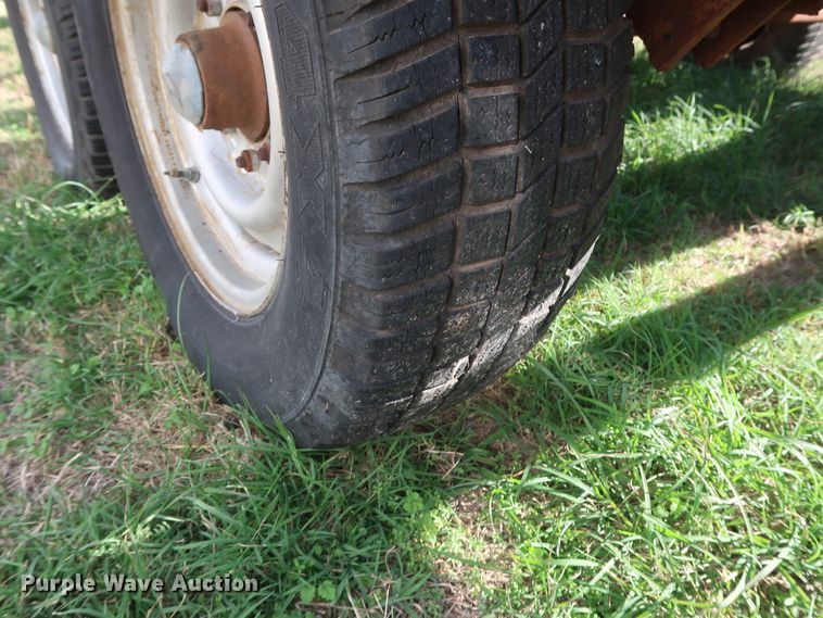 image for item GD9818 Shop built tilt deck equipment trailer