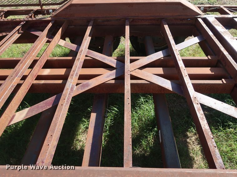 image for item GD9818 Shop built tilt deck equipment trailer